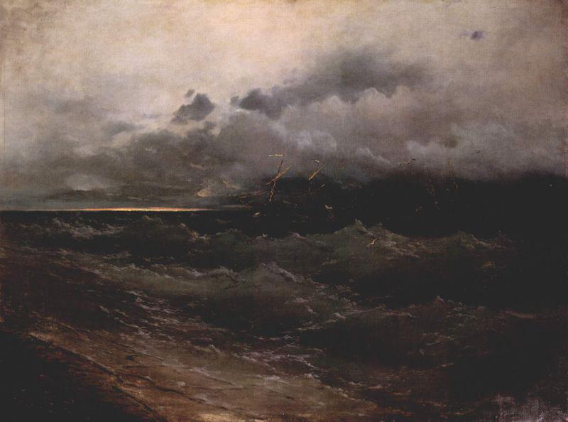 unknow artist Schiffe in starmischer See, Sonnenaufgang oil painting image